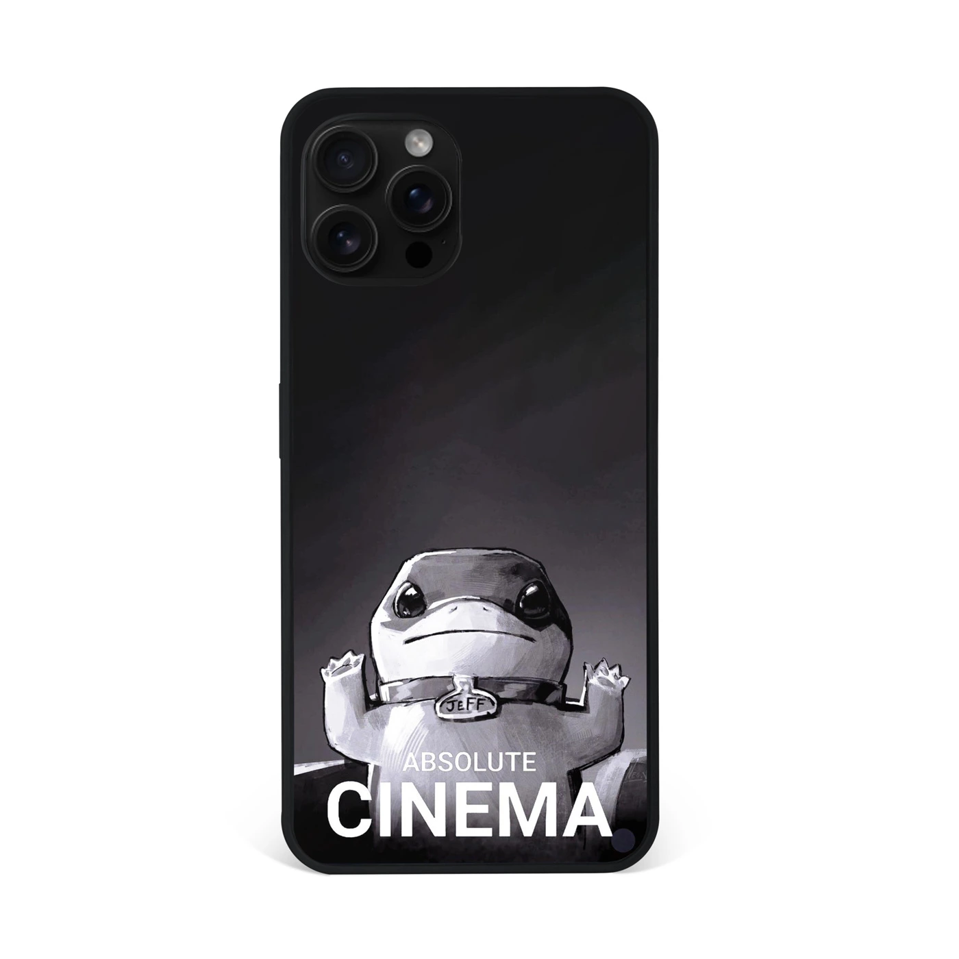 Absolute Cinema Frog Premium Glass Phone Case