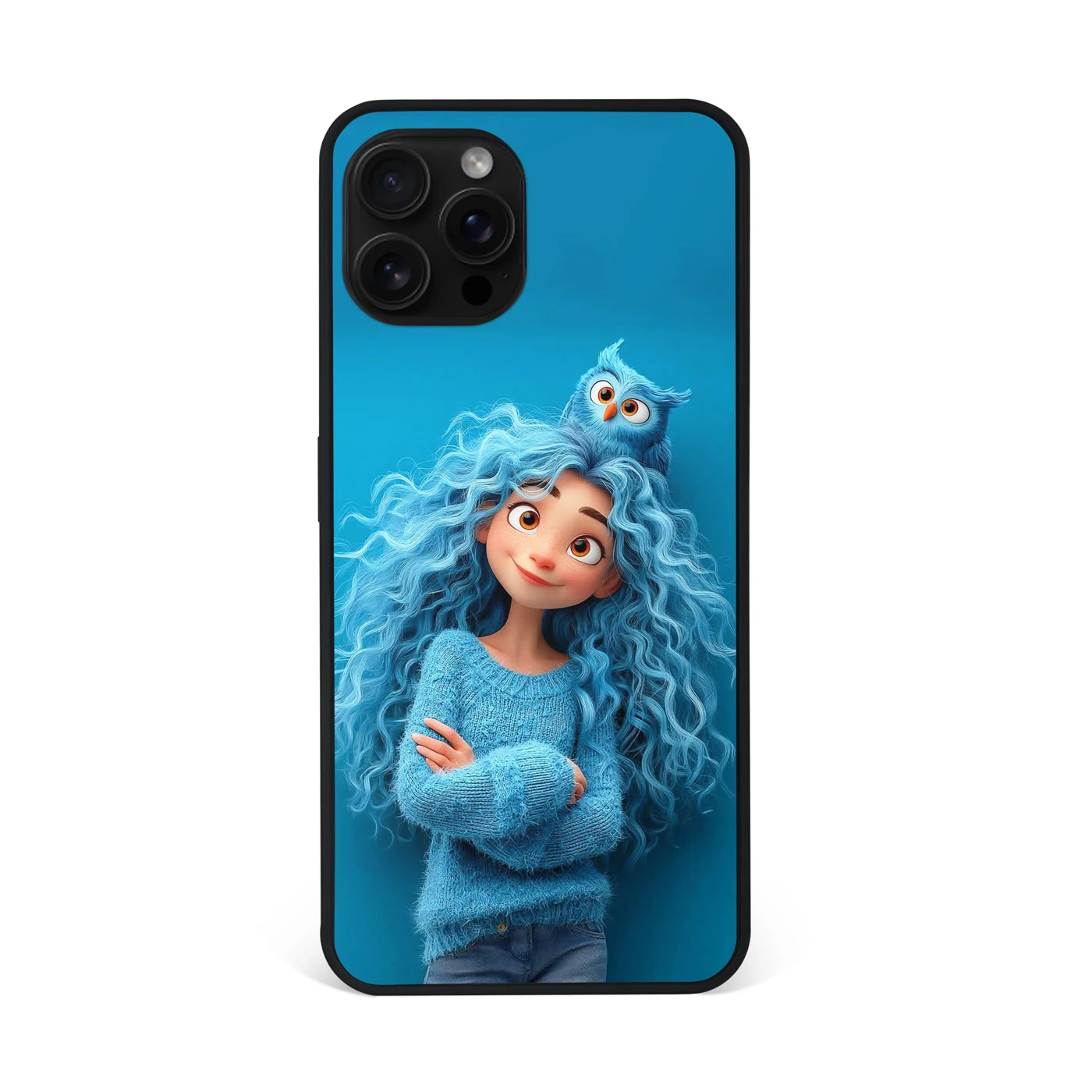 Curly Magic Premium Glass Phone Case