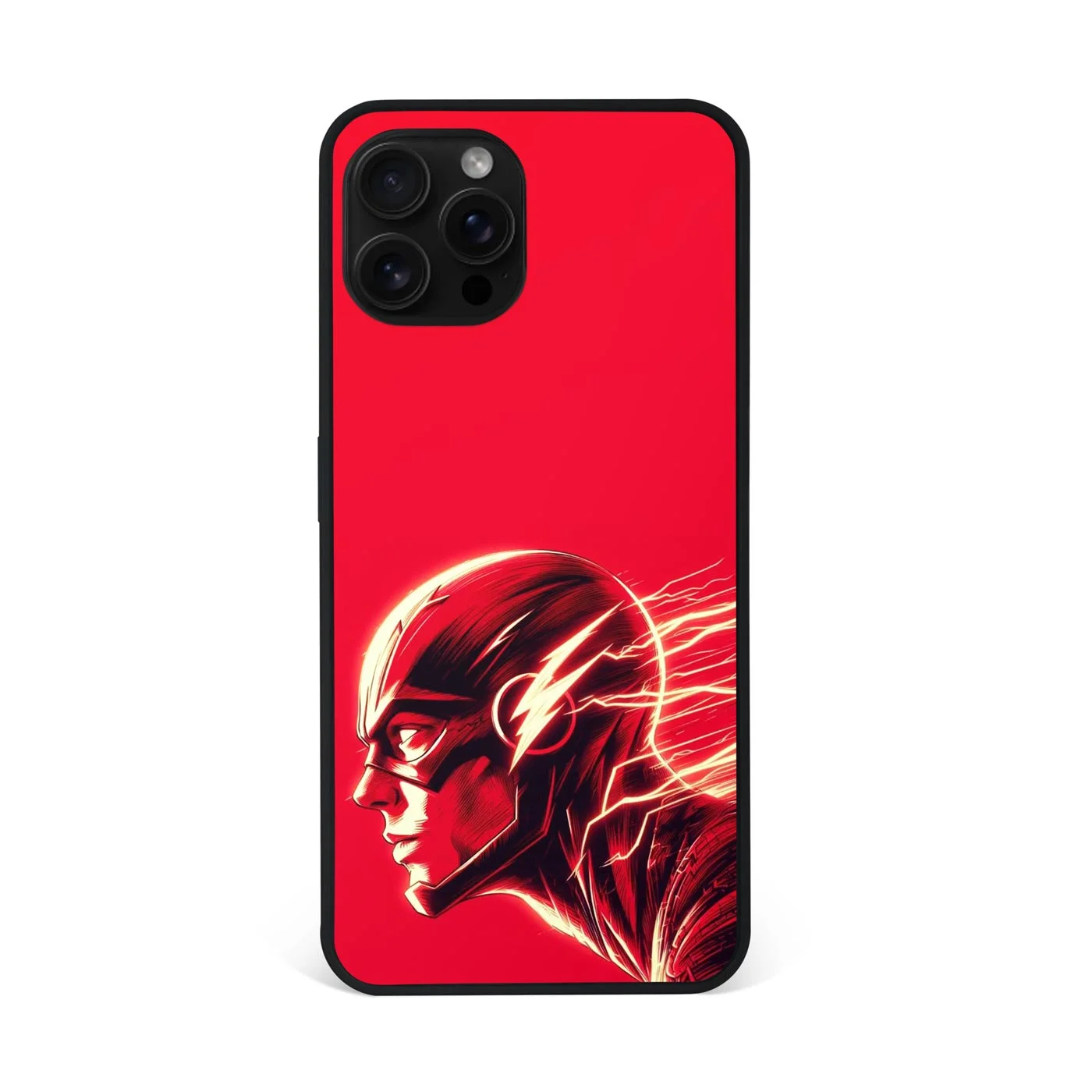 Flash Speedster Lightning Red Premium Glass Phone Case
