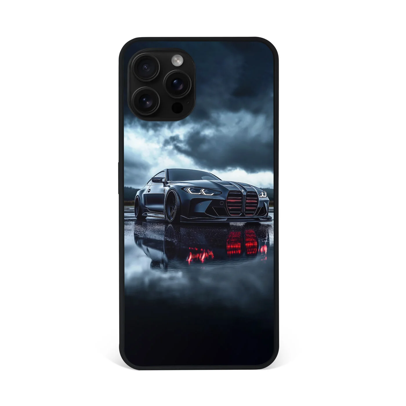 Storm Black BMW Premium Glass Phone Case
