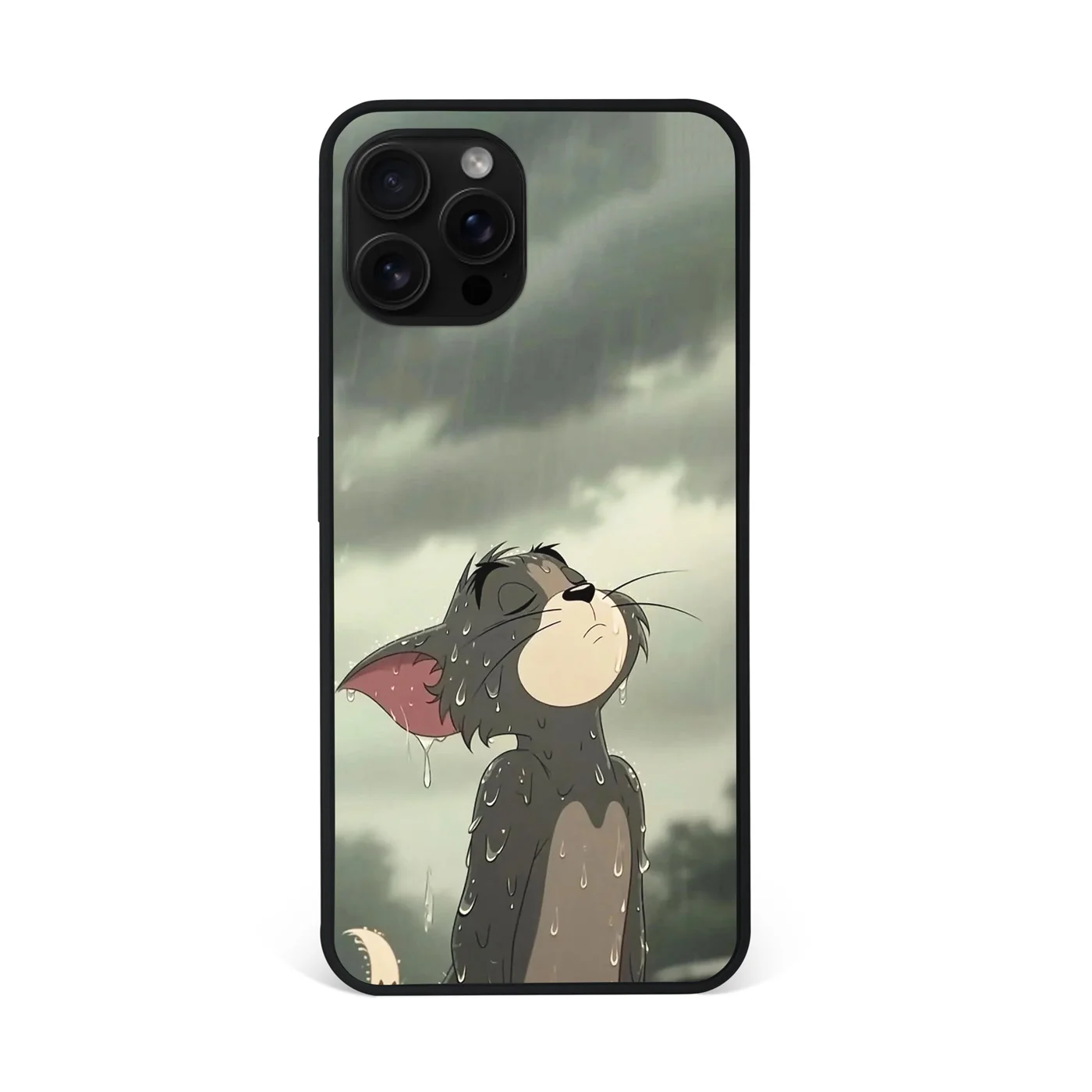 Tom Rain Mood Premium Glass Phone Case