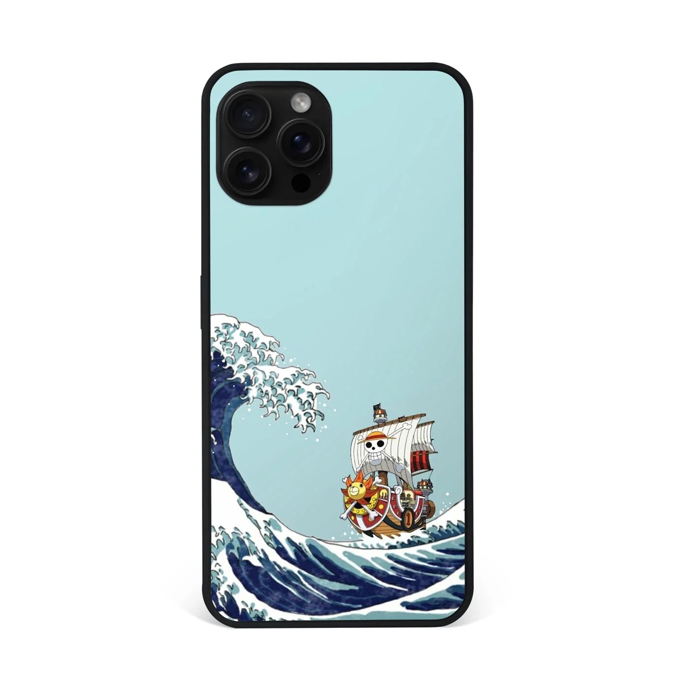 Thousand Sunny One Piece Great Wave Premium Glass Phone Case